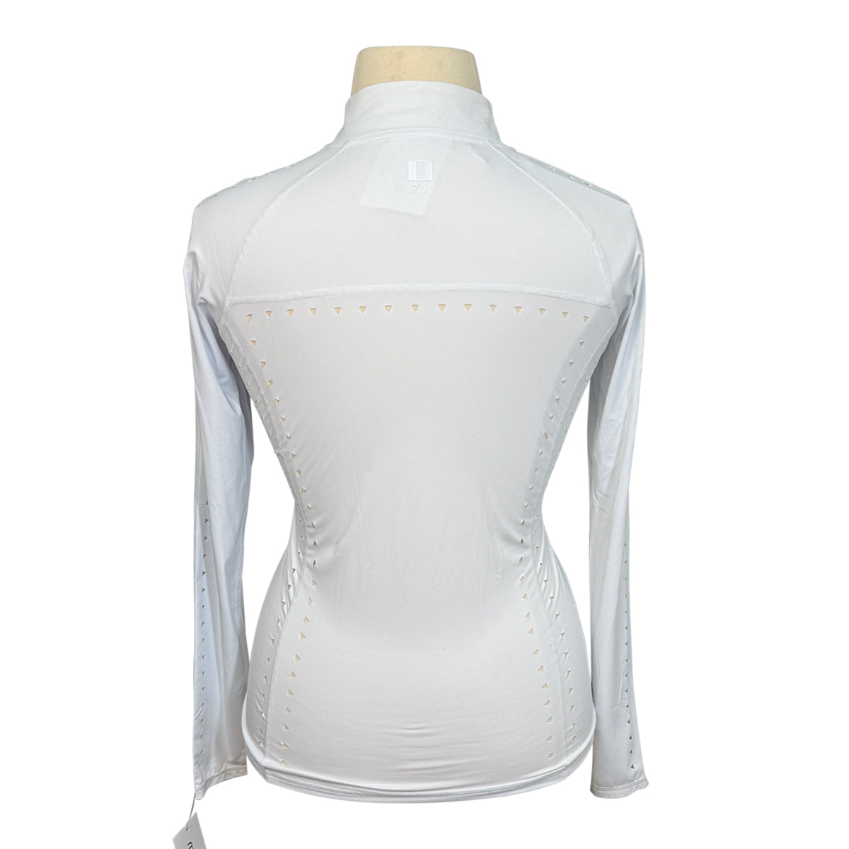 70° Laser Cut Sun Shirt in White 