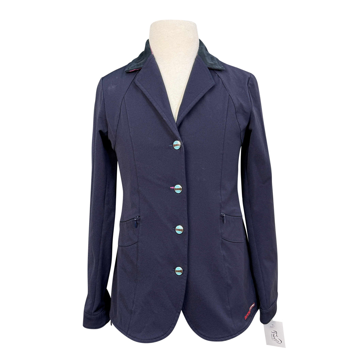 Animo 'Pony Division' Show Coat in Navy