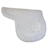 Wilker's 'Cling-On' Fleece Saddle Pad in White