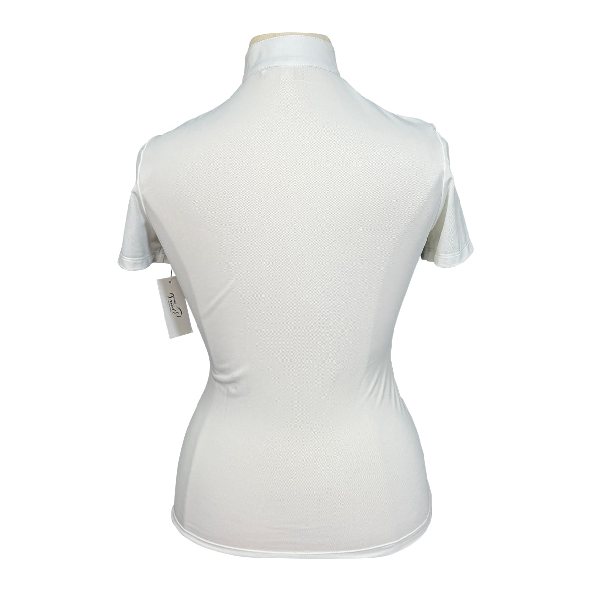 Rider's Gene Short Sleeve Jersey Competition Polo in Navy/White
