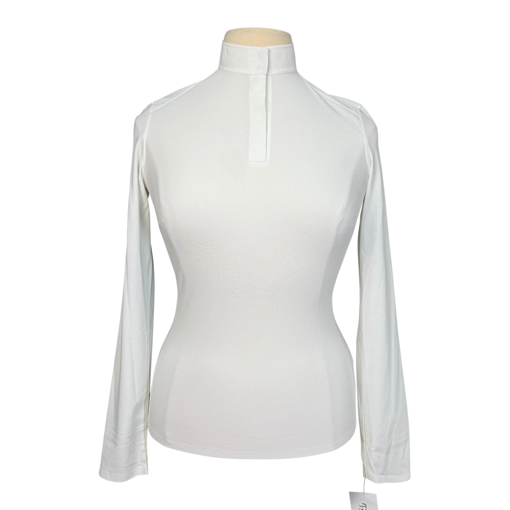 Cavalleria Toscana Heat Sealed Competition Shirt in White