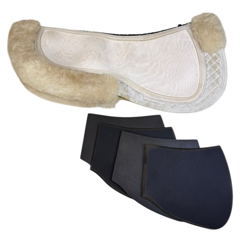 ThinLine 'Trifecta' Cotton Half Pad in White