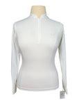 Samshield 'Paloma' Long Sleeve Show Shirt in White