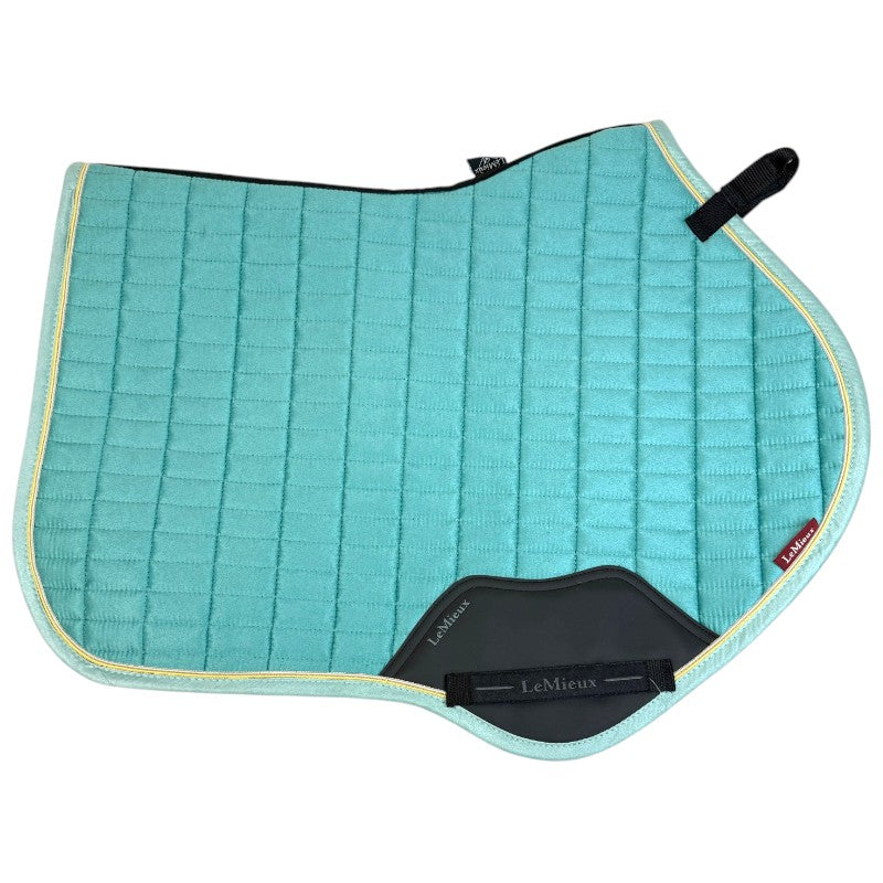 LeMieux Suede Close Contact Pad in Lagoon 