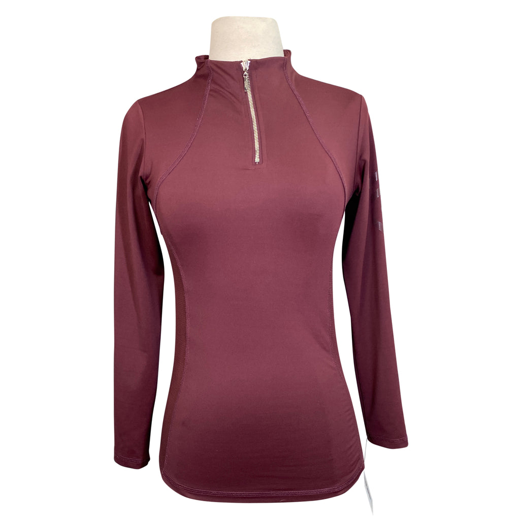 Aztec Diamond Base Layer in Merlot - Women's Small