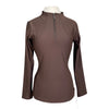 Maximilian Equestrian Long Sleeve Base Layer in Brown