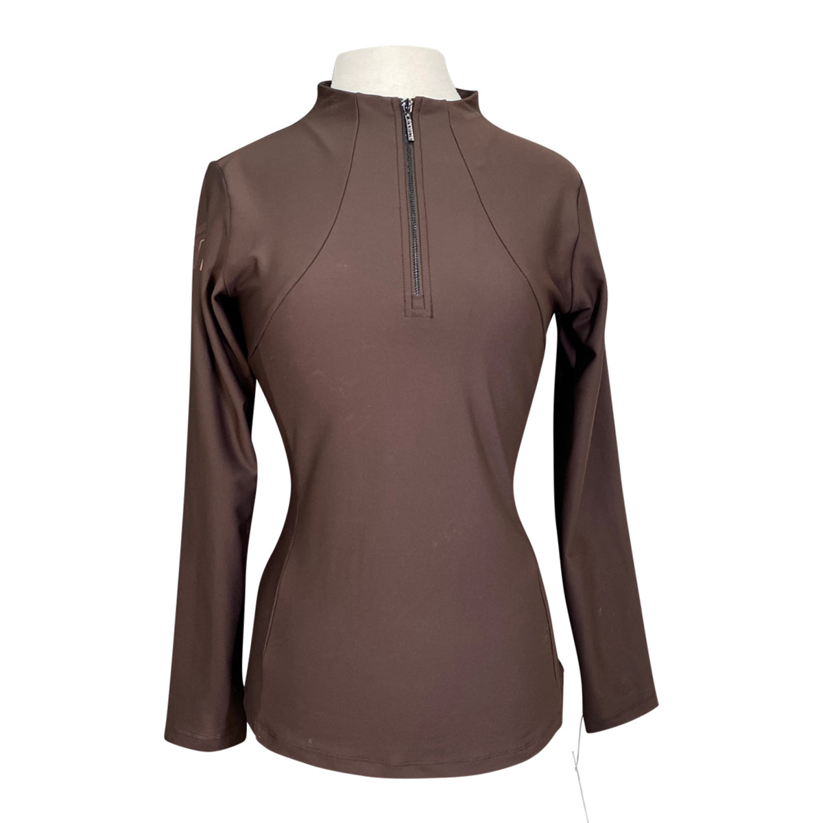Maximilian Equestrian Long Sleeve Base Layer in Brown