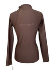 Maximilian Equestrian Long Sleeve Base Layer in Brown