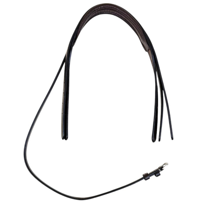 Dover Saddlery 'TRU-Fit' Single Crownpiece in Chocolate Brown