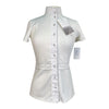 Cavalliera Short Sleeve Show Shirt in White