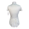 Cavalliera Short Sleeve Show Shirt in White