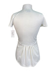 Cavalliera Short Sleeve Show Shirt in White