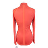 Goode Rider 1/2 Zip Sport Performance Shirt in Coral