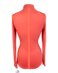 Goode Rider 1/2 Zip Sport Performance Shirt in Coral
