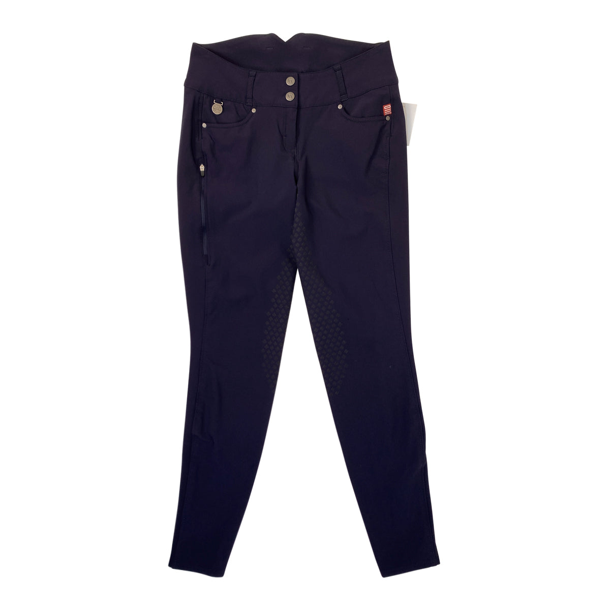 Back on Track Julia Full Seat Breeches in Navy
