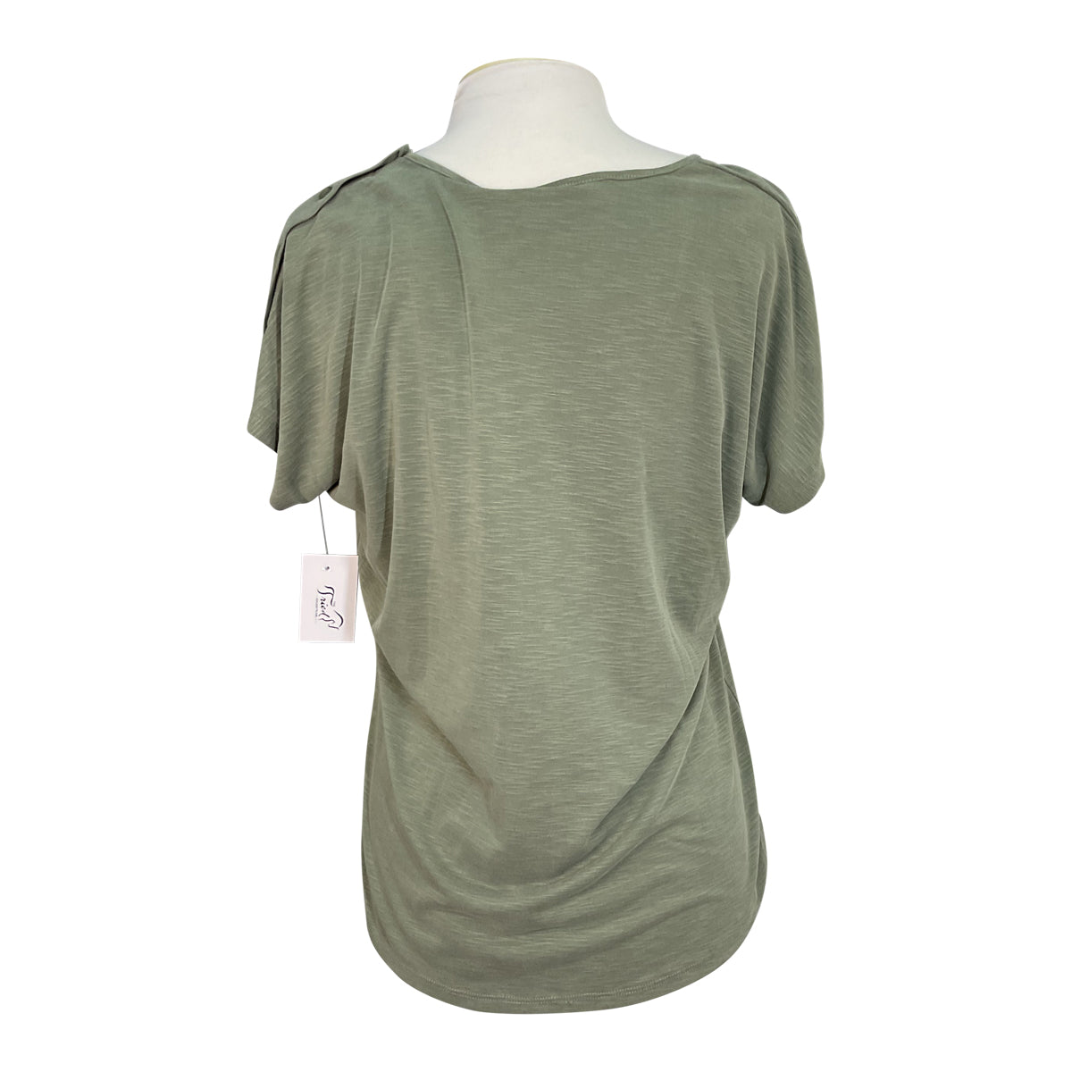 Dubarry 'Castlecomer' Cap Sleeve Top in Sage