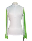 FITS 'Cool Breeze' Long Sleeve Sun Shirt in Honeydew - Women's Medium