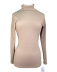 Pikeur Rollneck Athleisure Training Shirt in Champagne