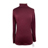 Pikeur Rollneck Athleisure Training Shirt in Burgandy