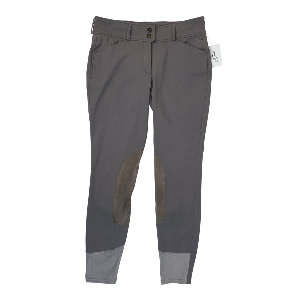 RJ Classics 'Gulf' Breeches in Elephant Grey - Women's 26R