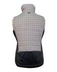 Kerrits Puff Vest in Charcoal Chevron Squares