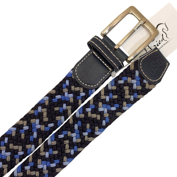 USG Stretch Belt in Blue/Brown/Black