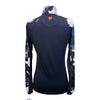 Kastel Signature Long Sleeve Shirt in Black/Dark Floral