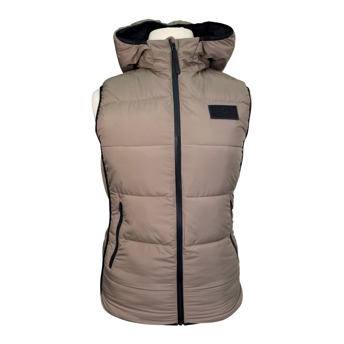 Cavalleria Toscana 'Degrade' Quilted Sleeveless Puffer in Fog Green