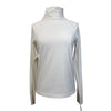 Calia Perforated Schooling Top in Eggshell