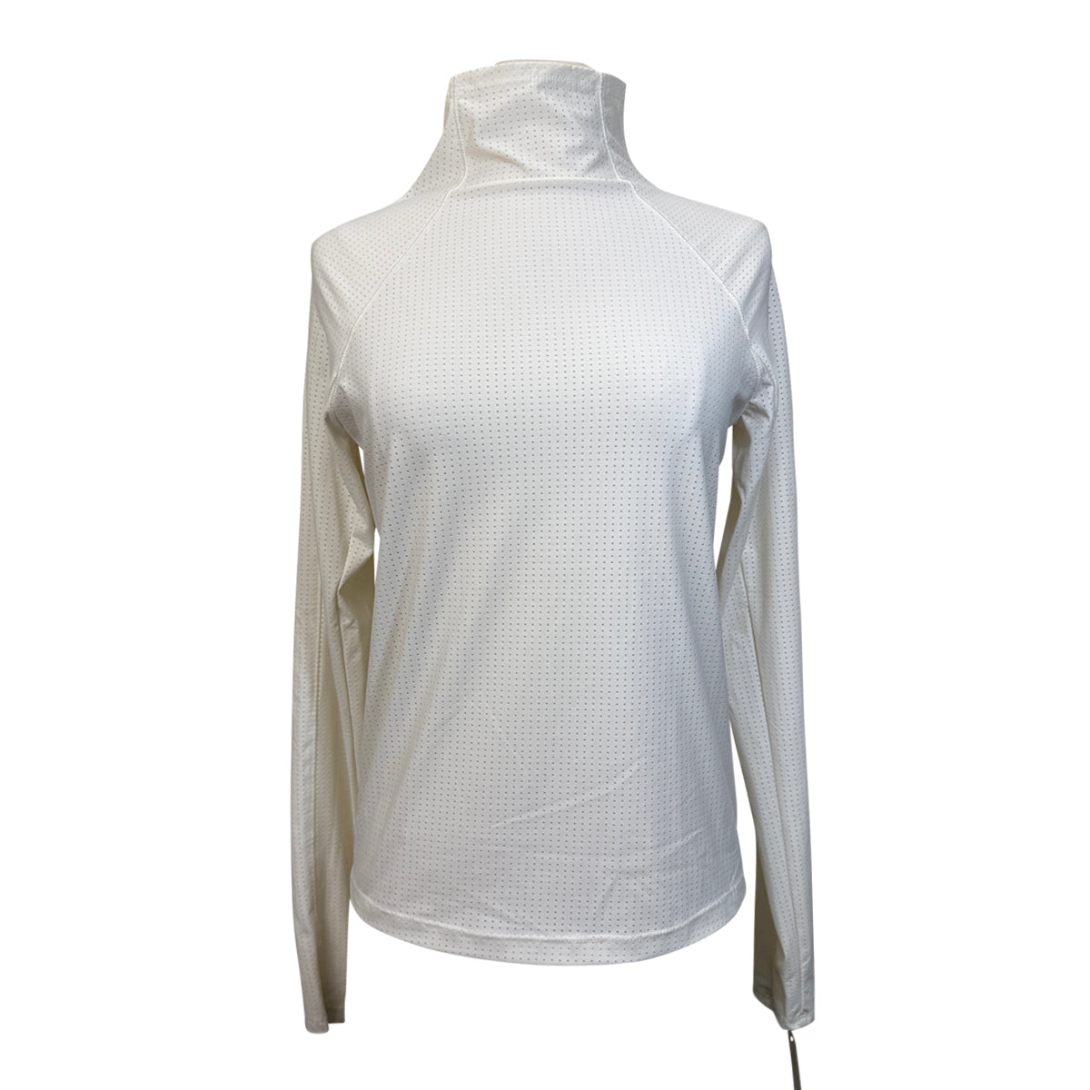 Calia Perforated Schooling Top in Eggshell