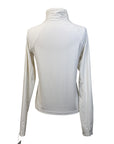 Calia Perforated Schooling Top in Eggshell