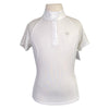 Ariat 'Aptos Vent' Short Sleeve Shirt in White