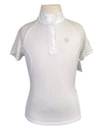 Ariat 'Aptos Vent' Short Sleeve Shirt in White
