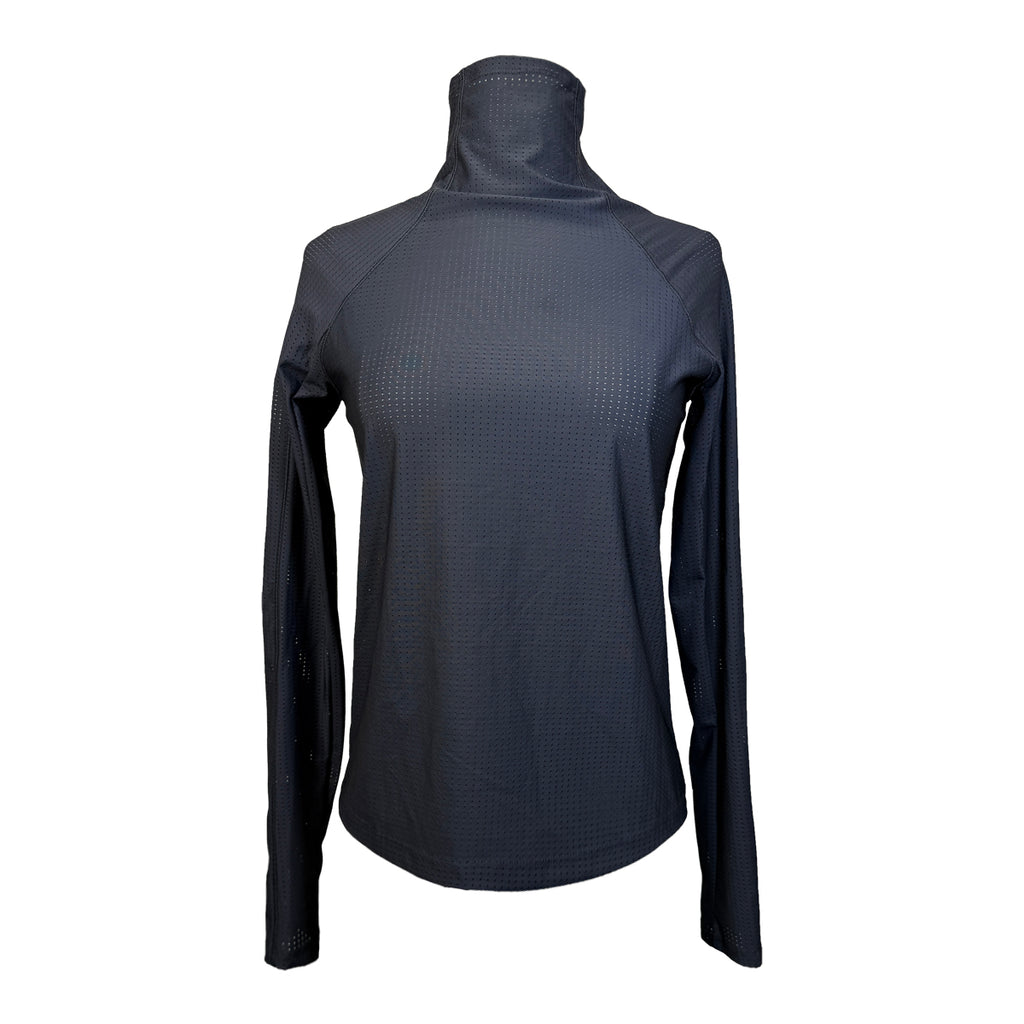 Calia Perforated Schooling Top in Black