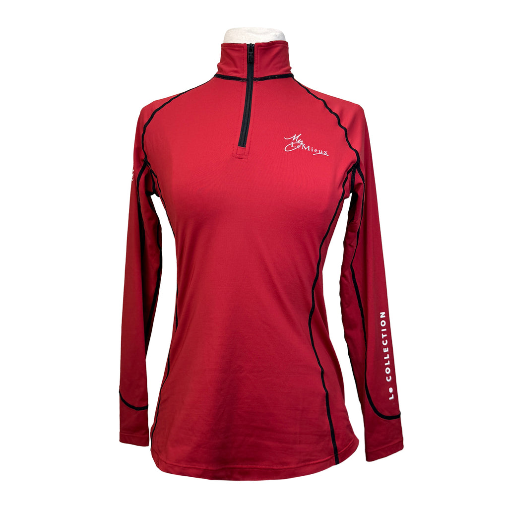 LeMieux Long Sleeve Base Layer in Chilli