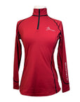 LeMieux Long Sleeve Base Layer in Chilli