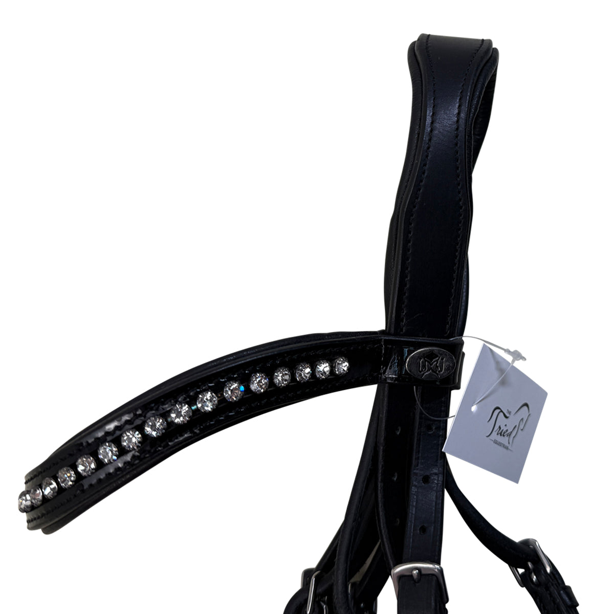 Solo Equine Comfort Double Bridle in Black