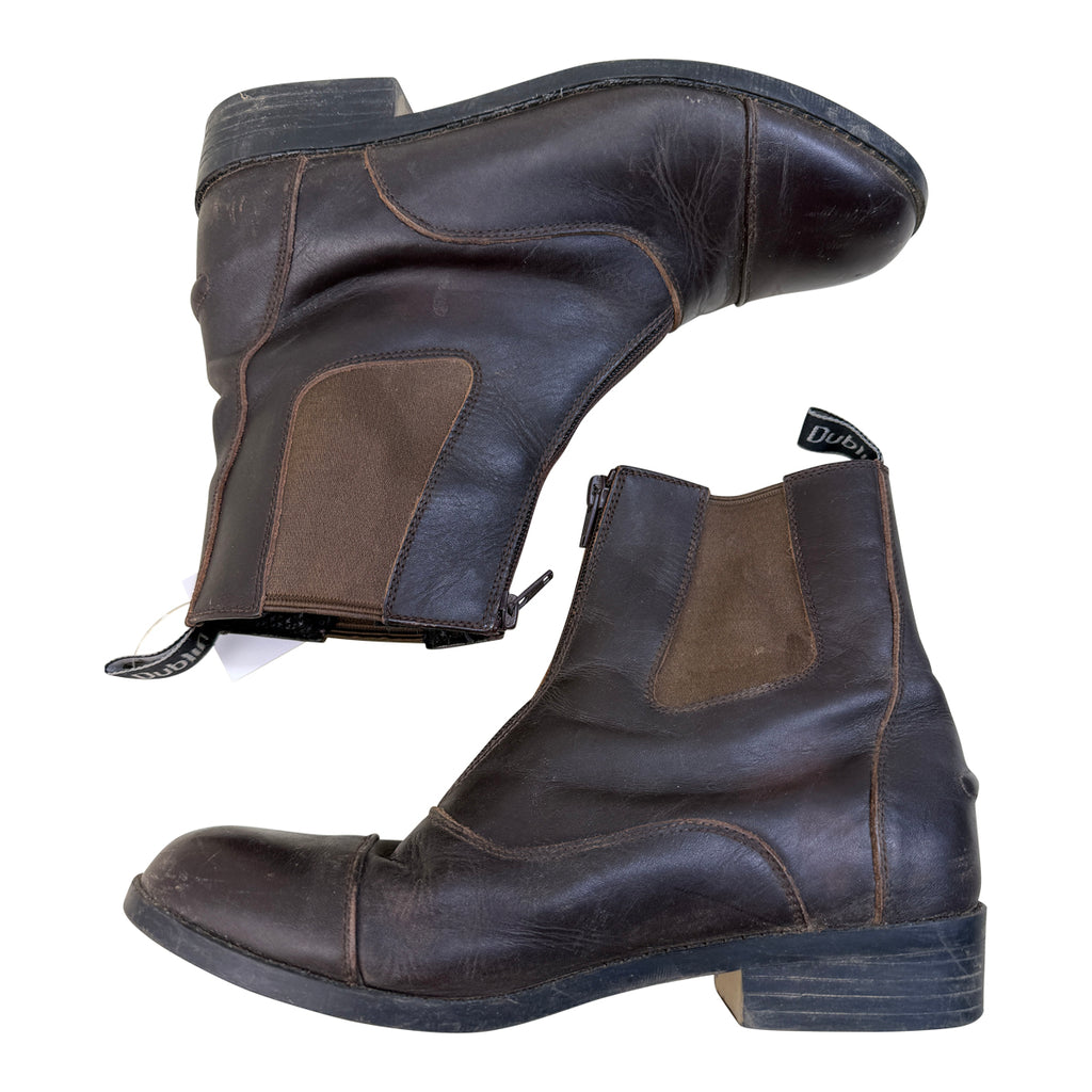 Dublin 'Altitude' Zip Paddock Boots in Brown