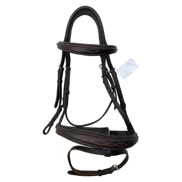 Ovation ATS Tapered Nose Flash Bridle in Brown