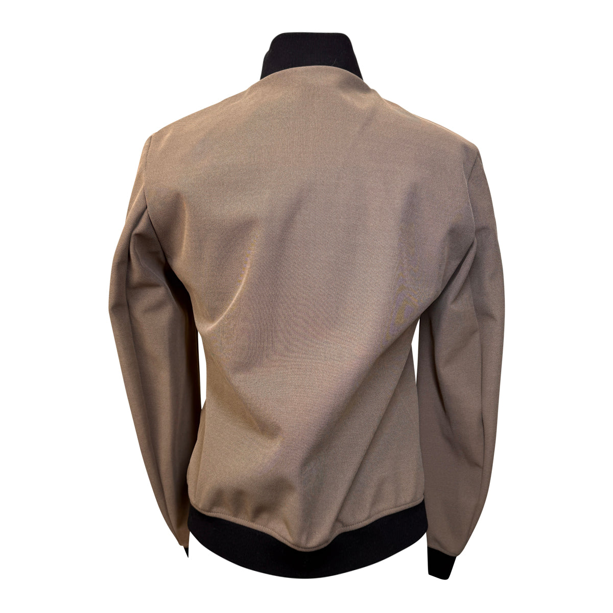 Cavalleria Toscana Bomber Jacket in Sand Houndstooth