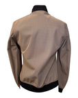 Cavalleria Toscana Bomber Jacket in Sand Houndstooth