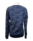 Equiline 'Cekil' Sweater in Navy