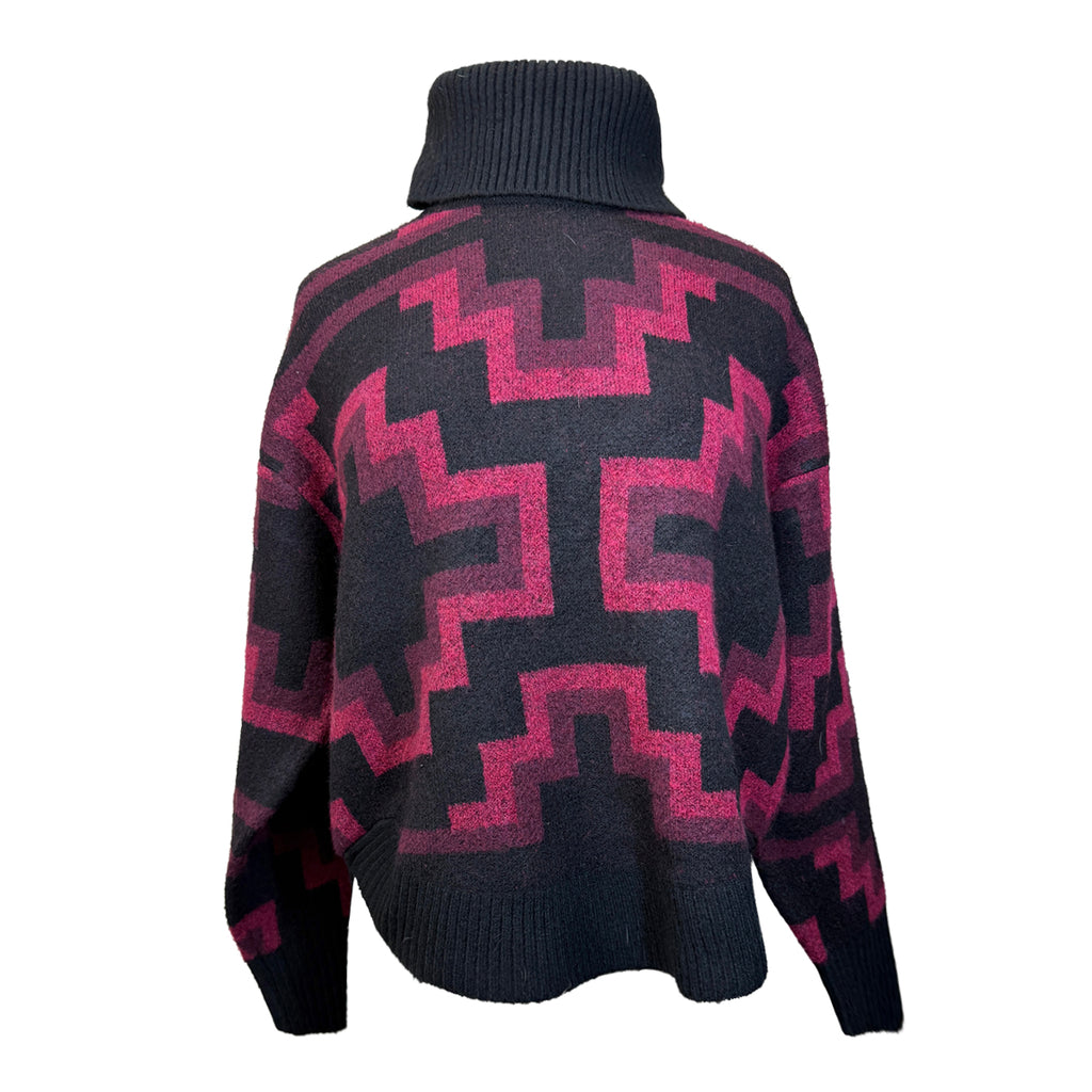 Ariat 'Nala' Sweater in Black/Pink