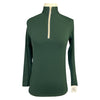 Tailored Sportsman 'Ice Fil' Shirt in Emerald - Women's Small