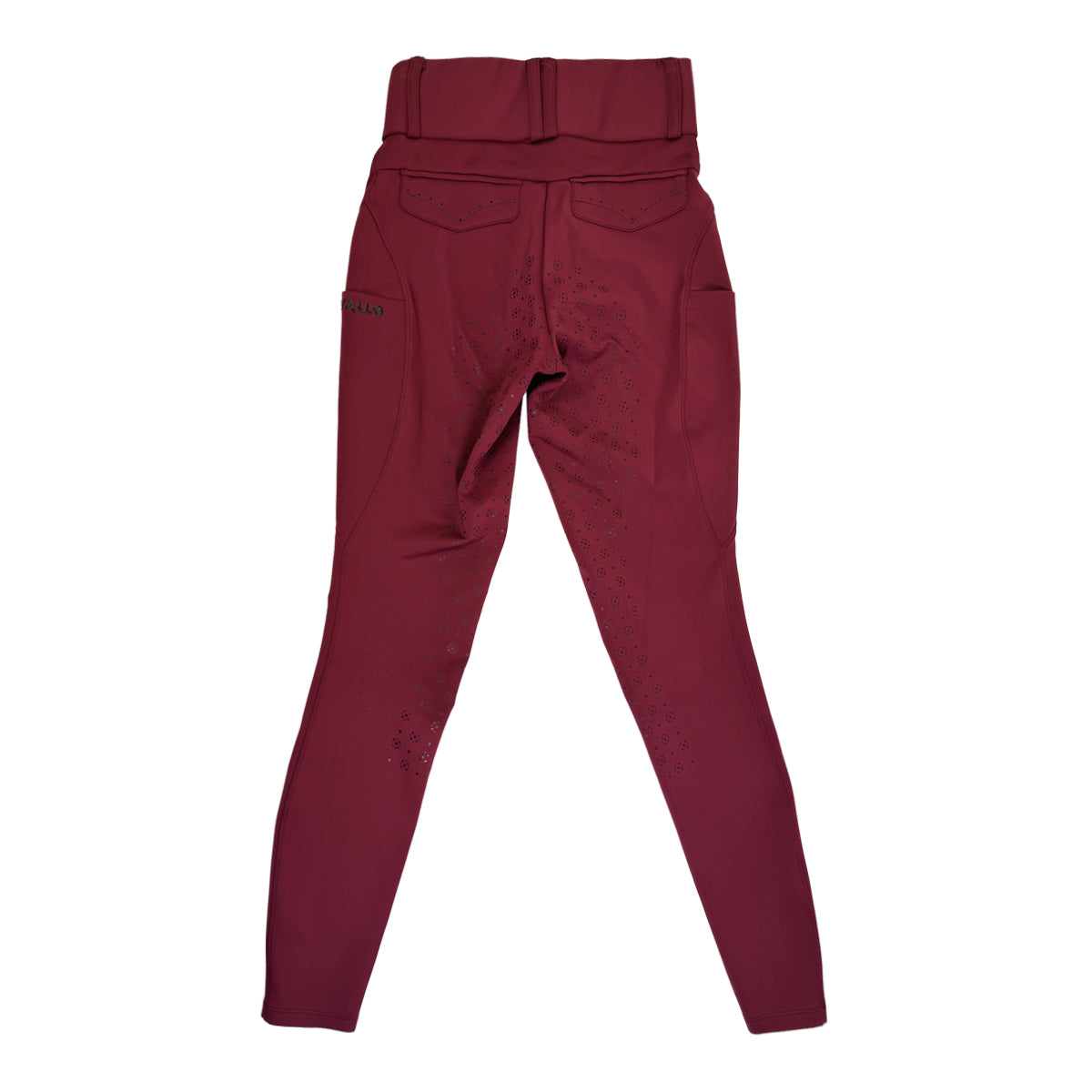 Cavallo Candera Full Grip Breeches in Port