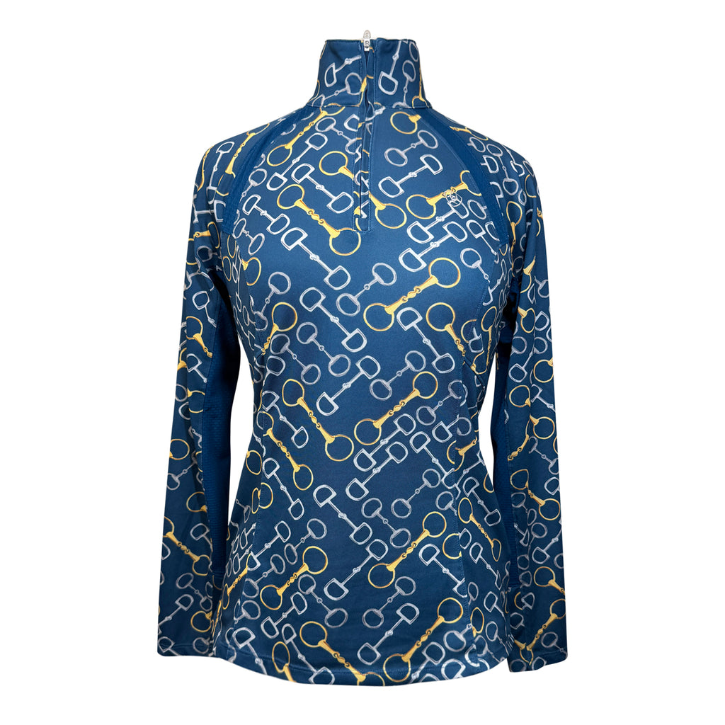 Ariat 'Sunstopper 2.0' Baselayer in Navy w/ Bits