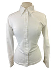 The Urban Strides 'Butterfly Flip' Shirt in White