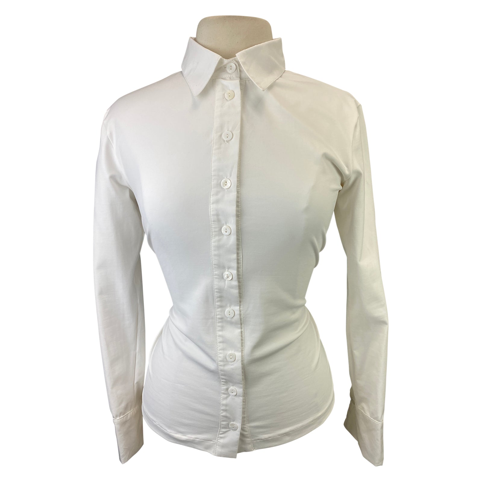 The Urban Strides 'Butterfly Flip' Shirt in White