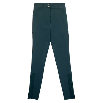 Free Ride Equestrian PRO Full Seat Breeches  in Emerald