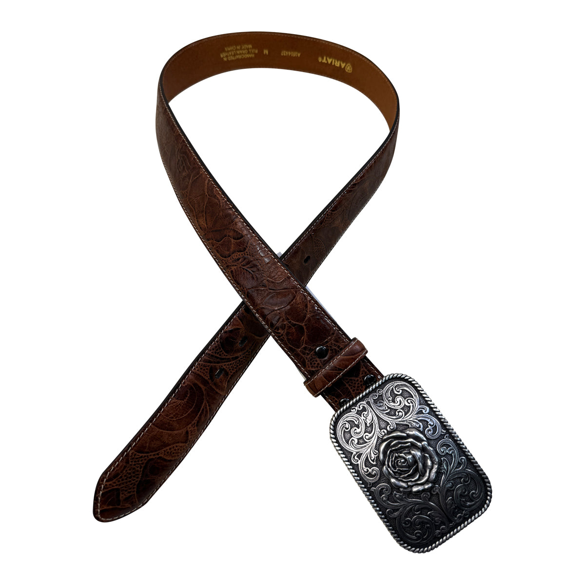 Ariat Western Belt in Brown